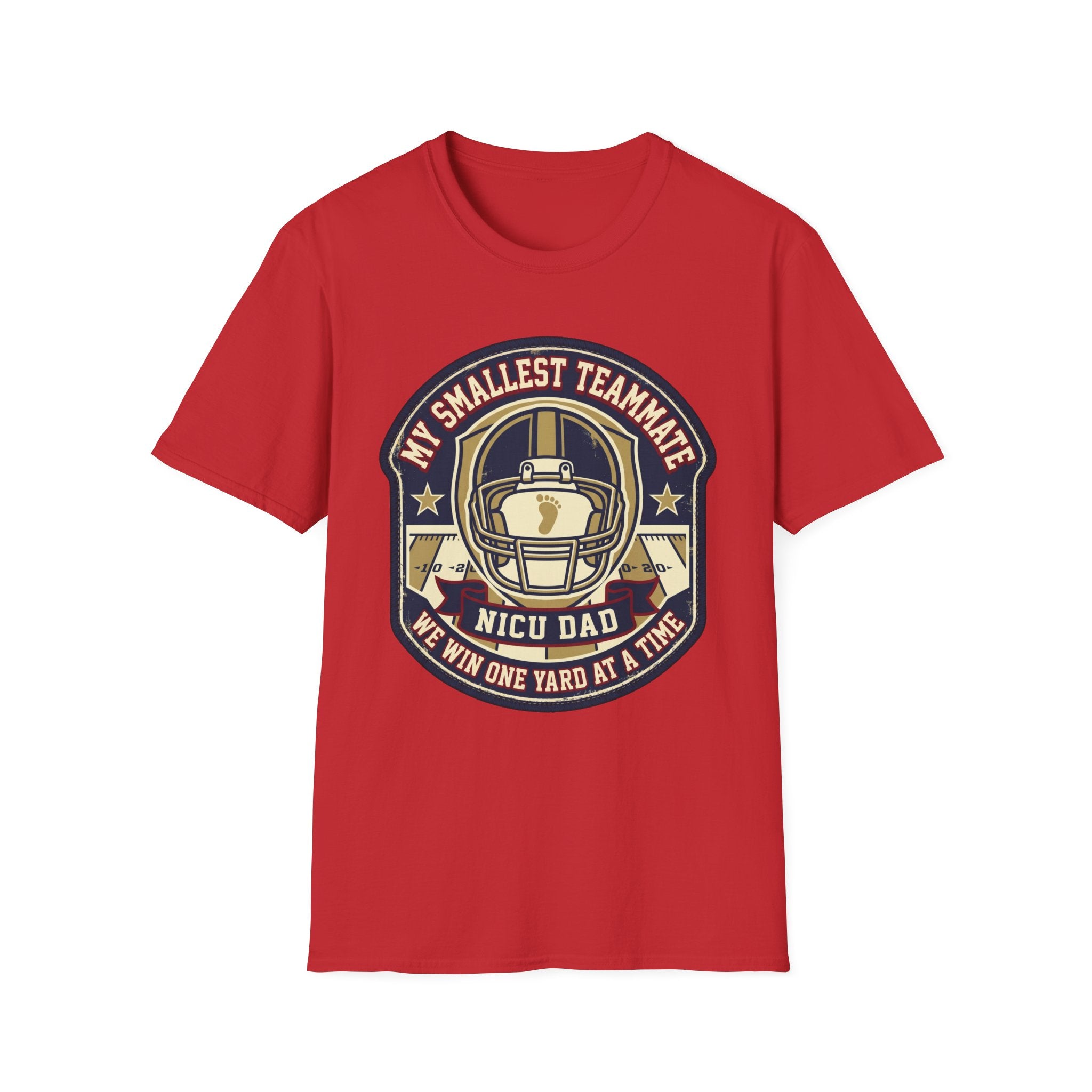 My Smallest Teammate NICU Dad T-Shirt