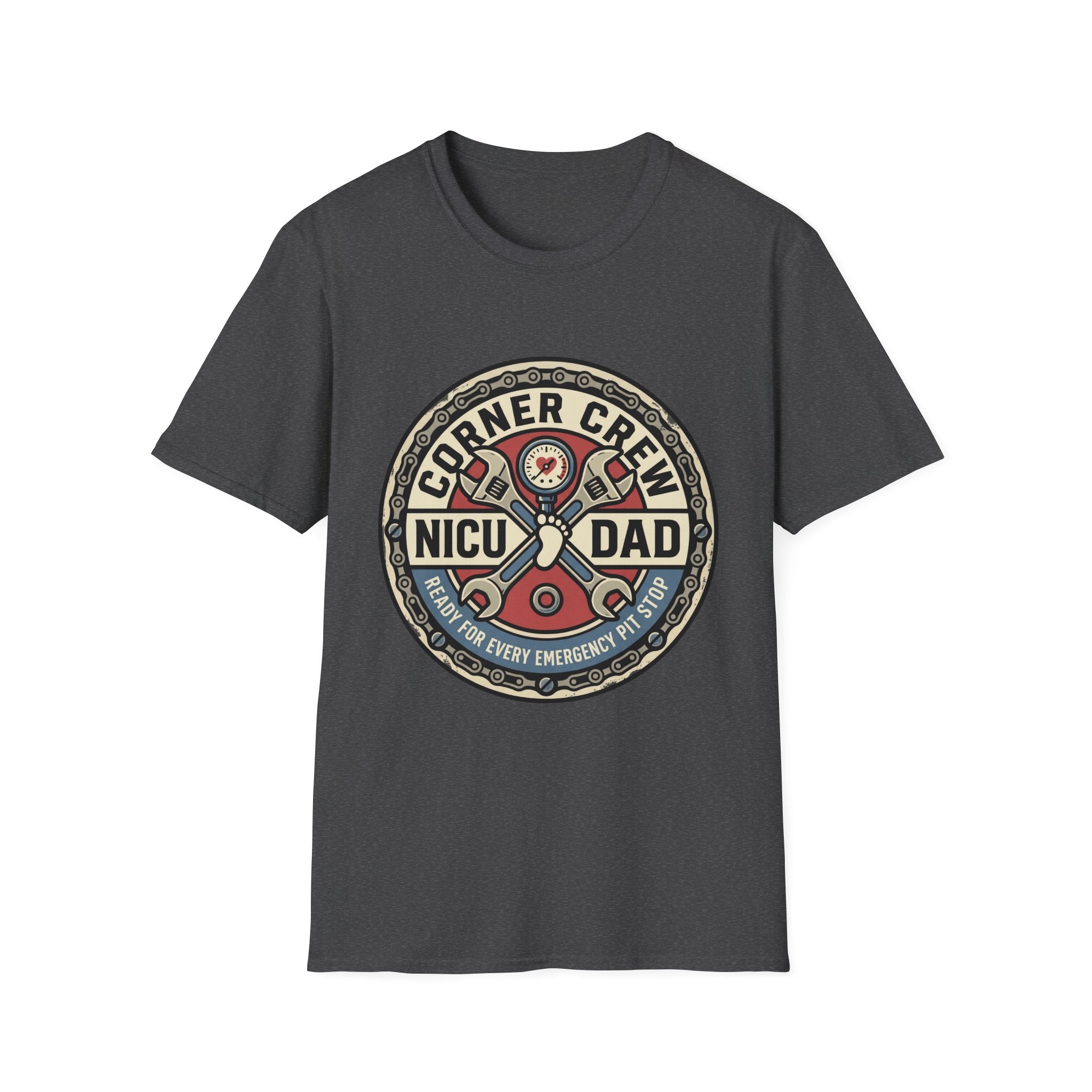 Corner Crew NICU Dad T-Shirt — Dad of NICU Baby Support Tee