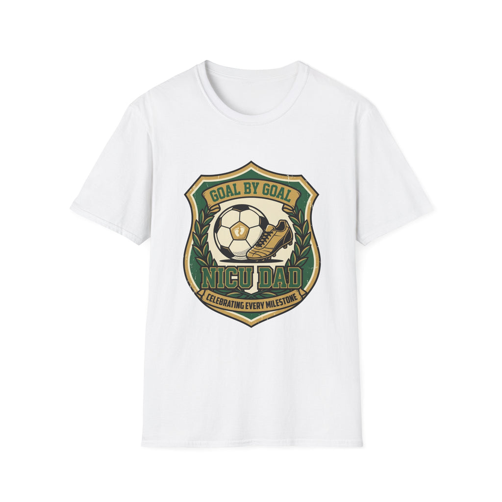 Soccer Badge T‑Shirt – "Goal by Goal" Vintage Football Emblem