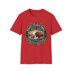 NICU Dad T-Shirt — "Mighty Starts Small" Vintage Buffalo Tribute