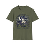 NICU Dad T‑Shirt — "On the Night Watch" Owl Design | Newborn & NICU Parent Gift