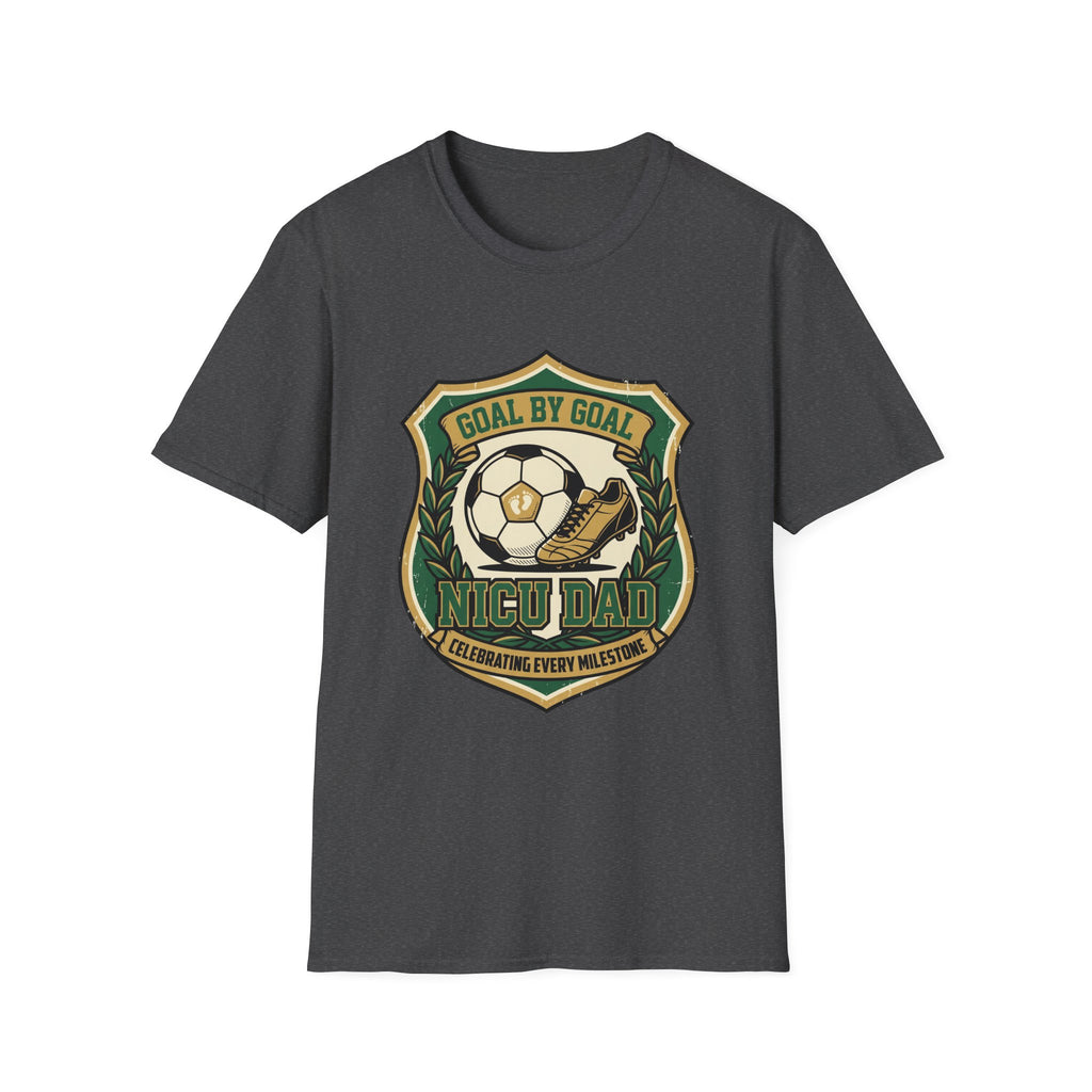 Soccer Badge T‑Shirt – "Goal by Goal" Vintage Football Emblem