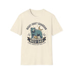 Night-Shift Guardian NICU Dad T-Shirt — Caring Bear Design for Nurses & Pediatric Caregivers