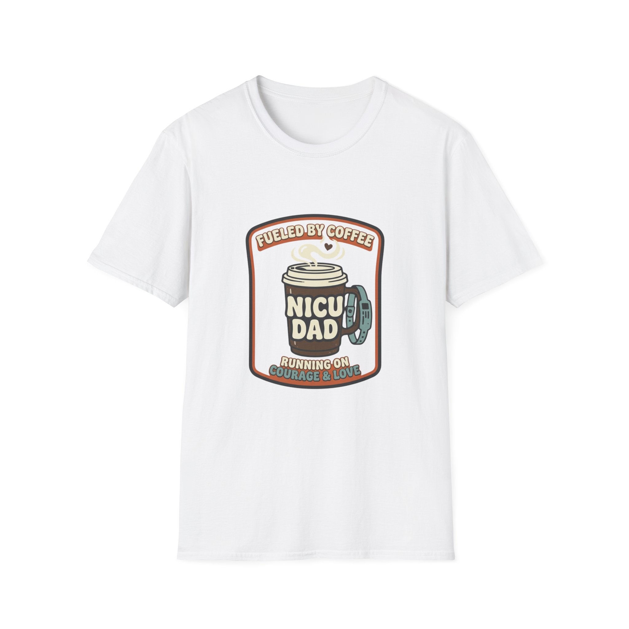 NICU Dad 'Fueled by Coffee' T-Shirt
