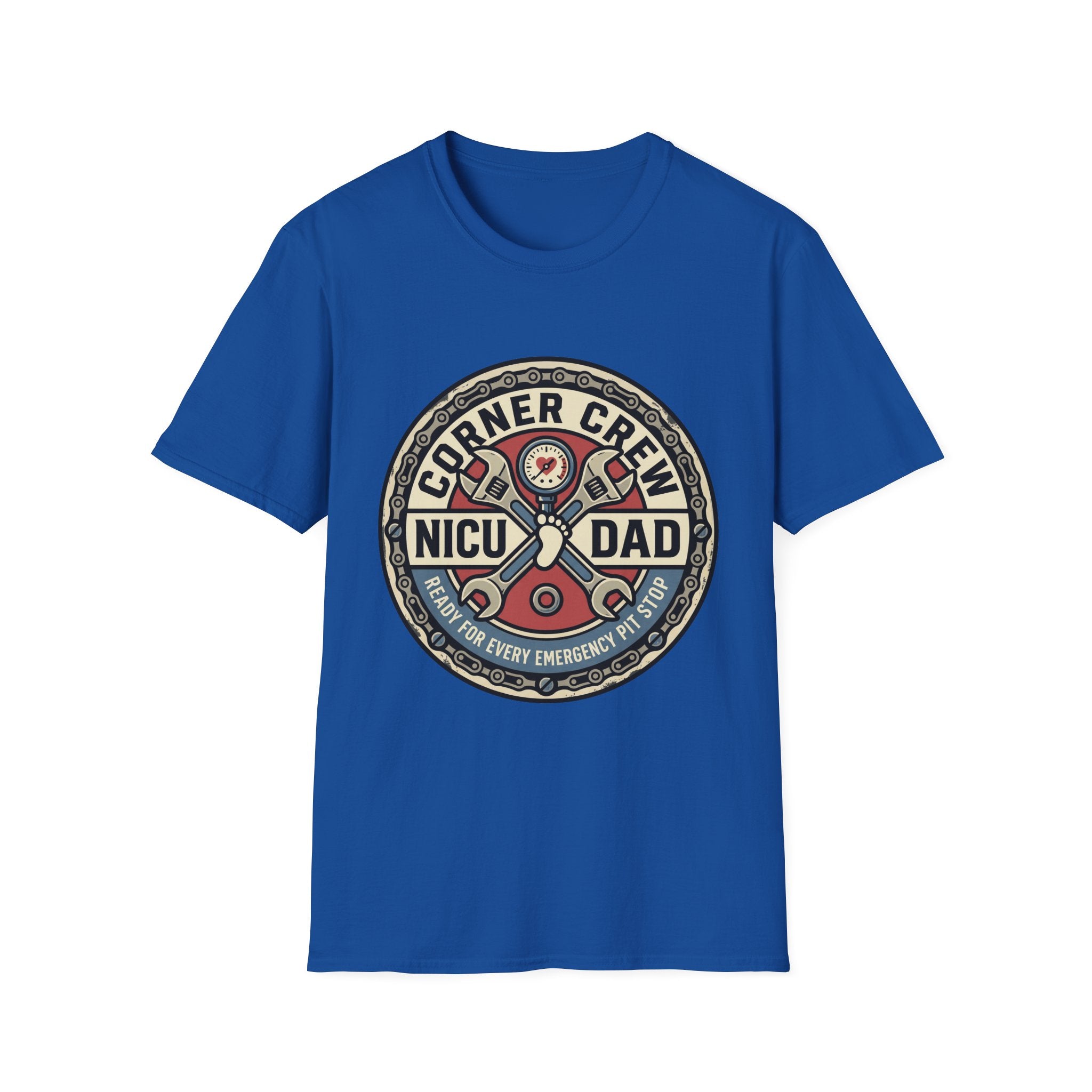 Corner Crew NICU Dad T-Shirt — Dad of NICU Baby Support Tee