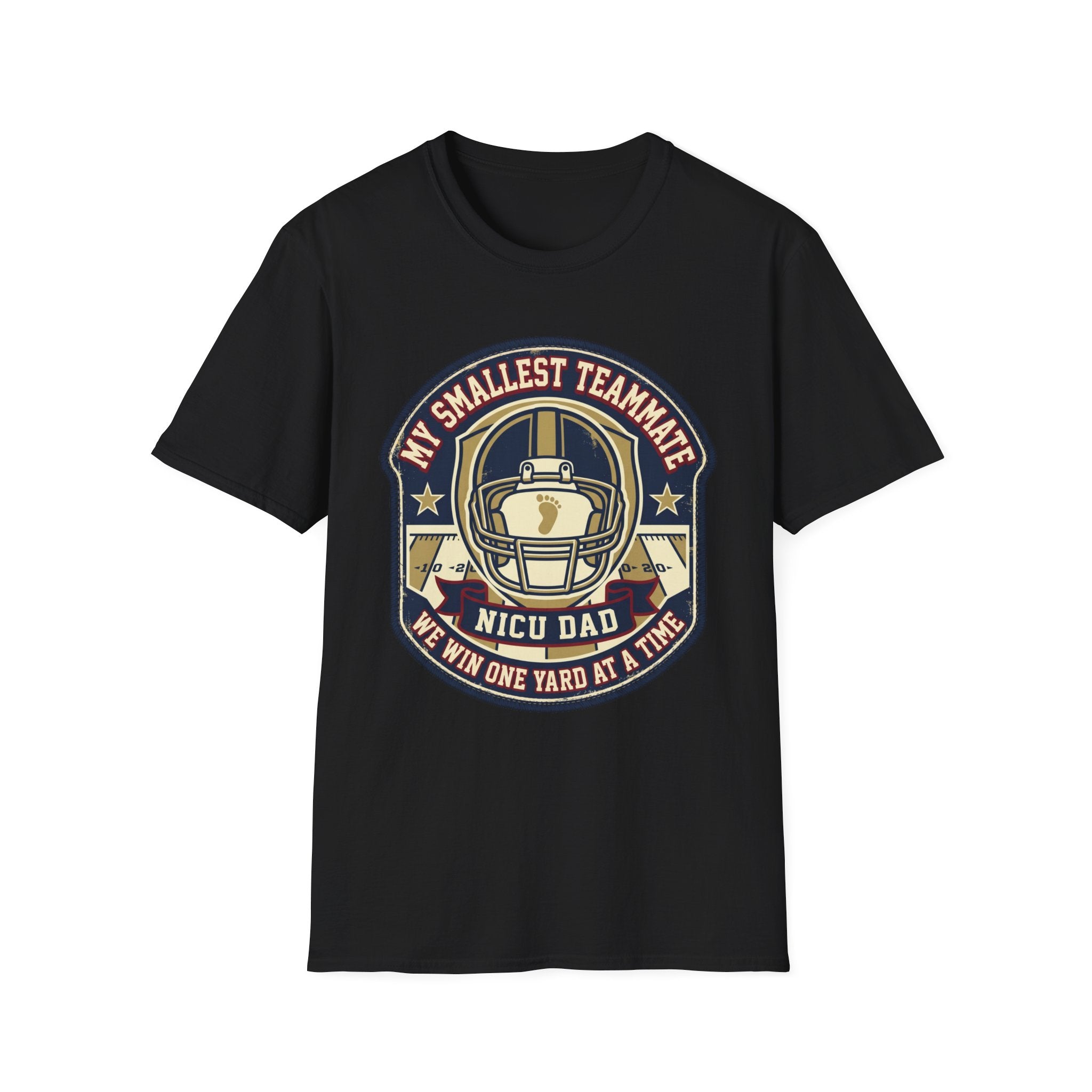 My Smallest Teammate NICU Dad T-Shirt