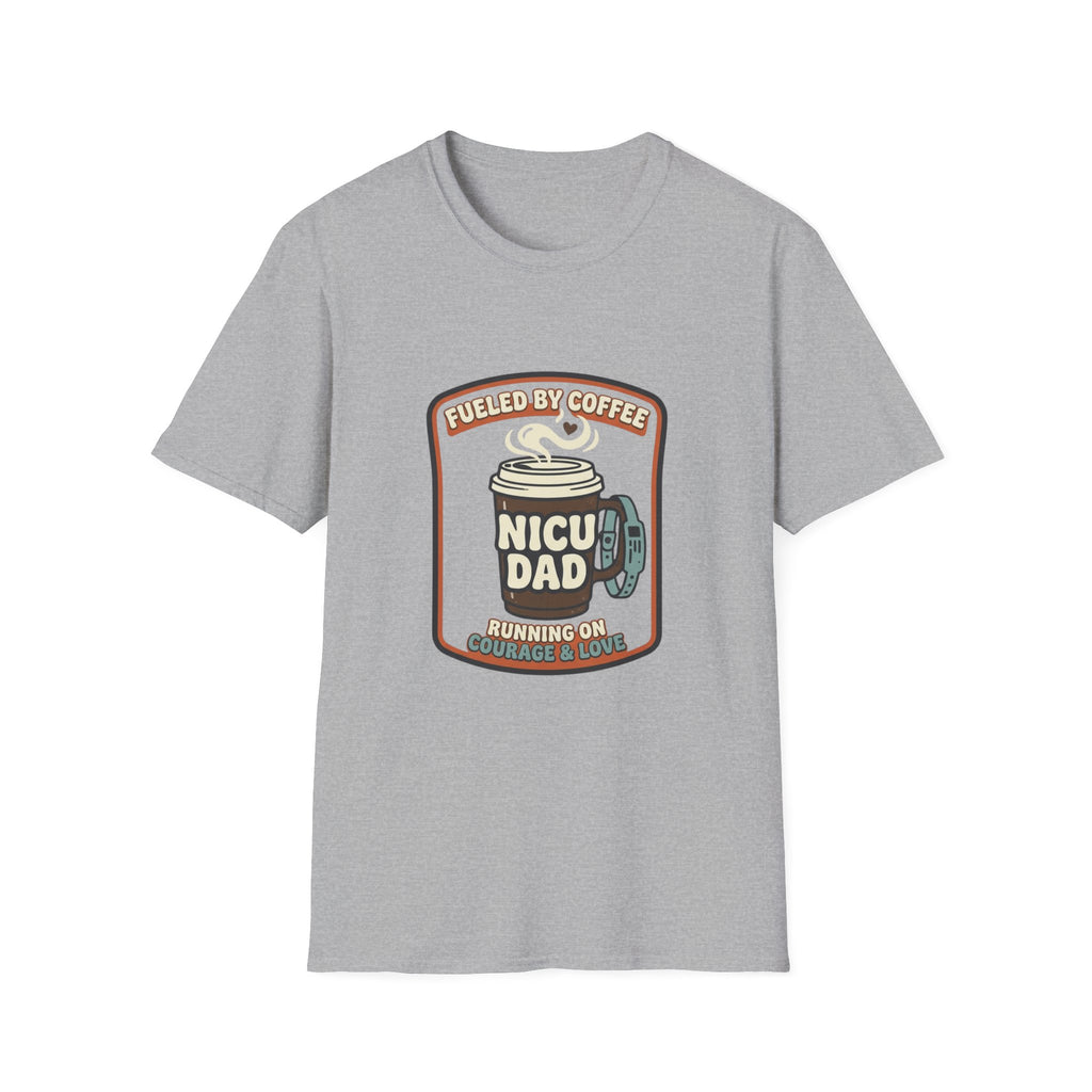 NICU Dad 'Fueled by Coffee' T-Shirt
