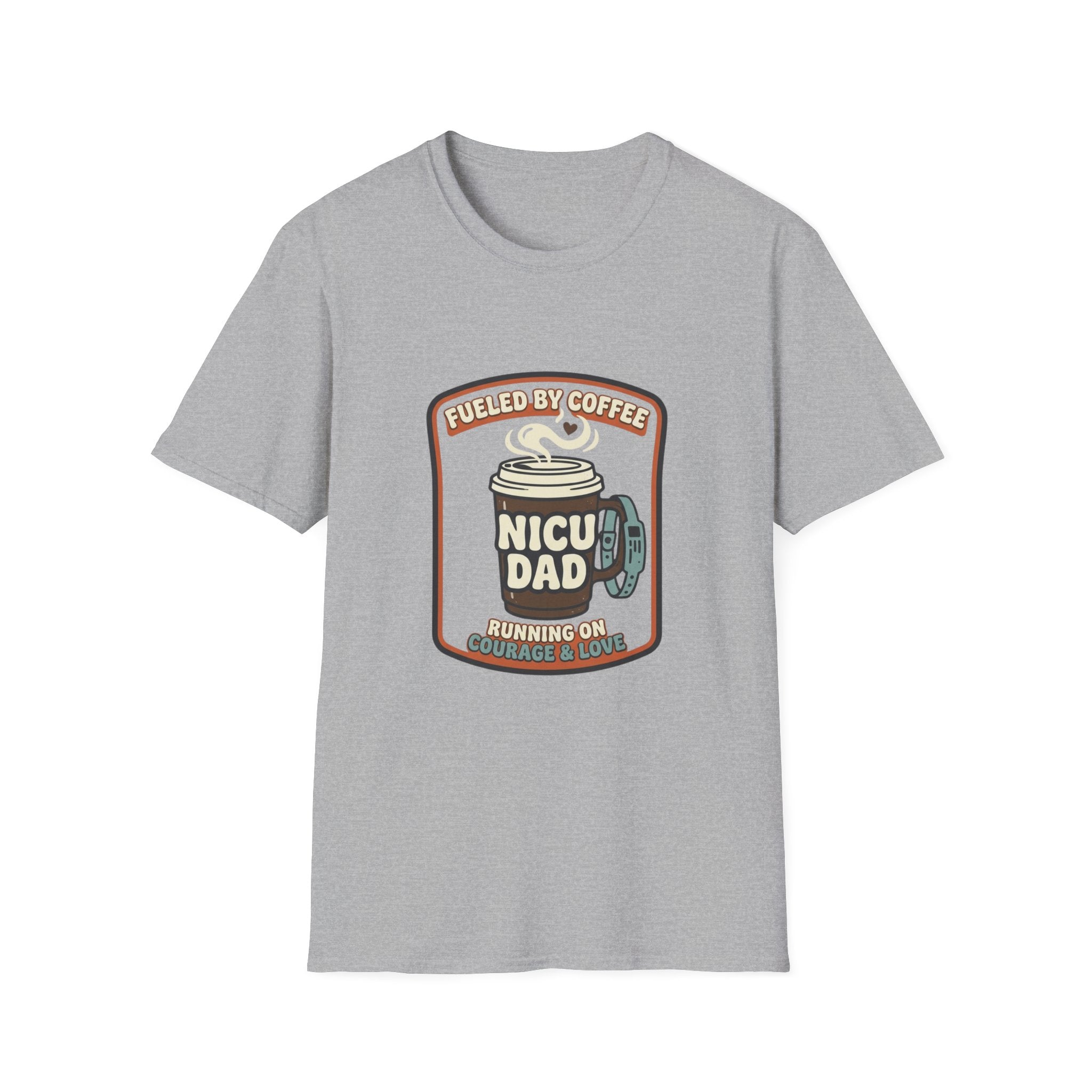 NICU Dad 'Fueled by Coffee' T-Shirt