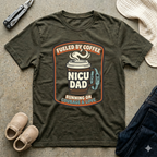 NICU Dad 'Fueled by Coffee' T-Shirt