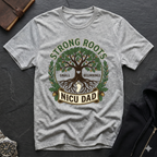 Strong Roots NICU Dad T-Shirt — Small Beginnings Support Tee