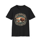 NICU Dad T-Shirt — "Mighty Starts Small" Vintage Buffalo Tribute