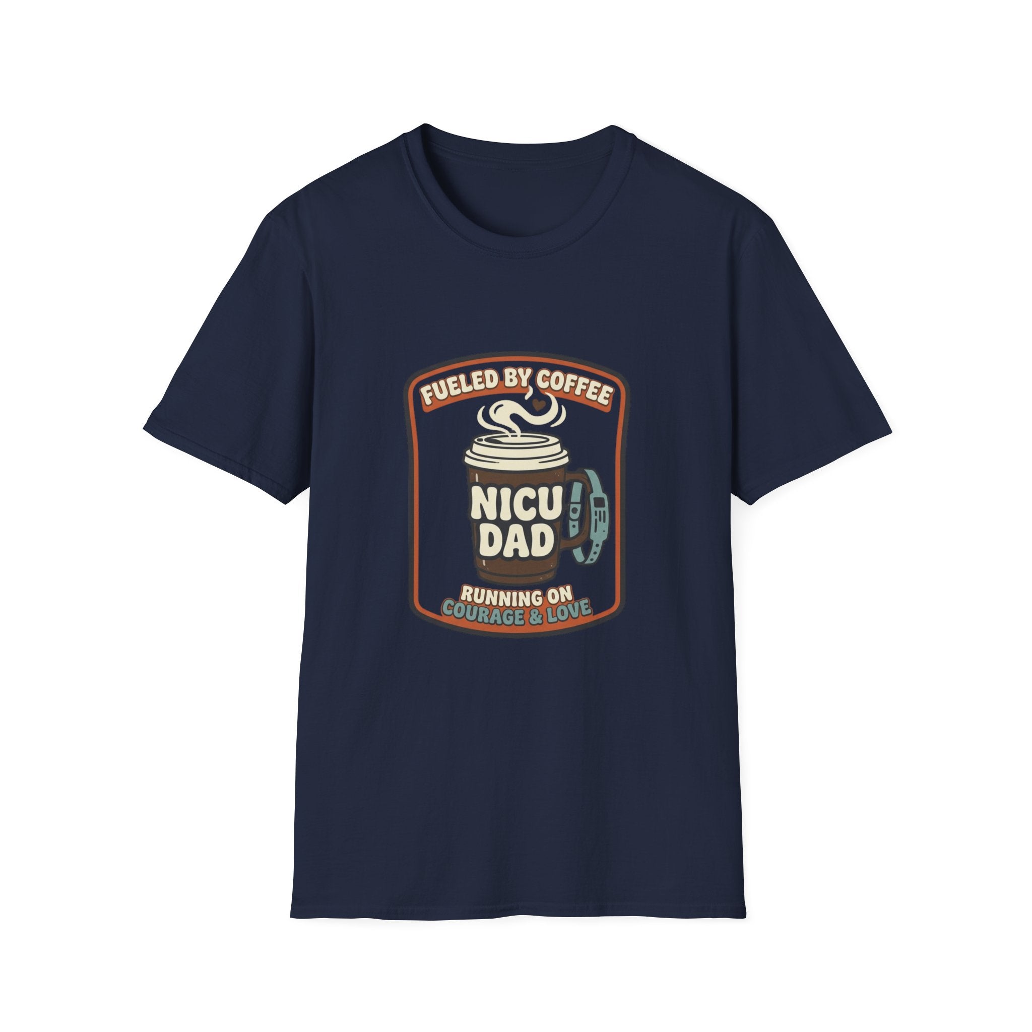NICU Dad 'Fueled by Coffee' T-Shirt