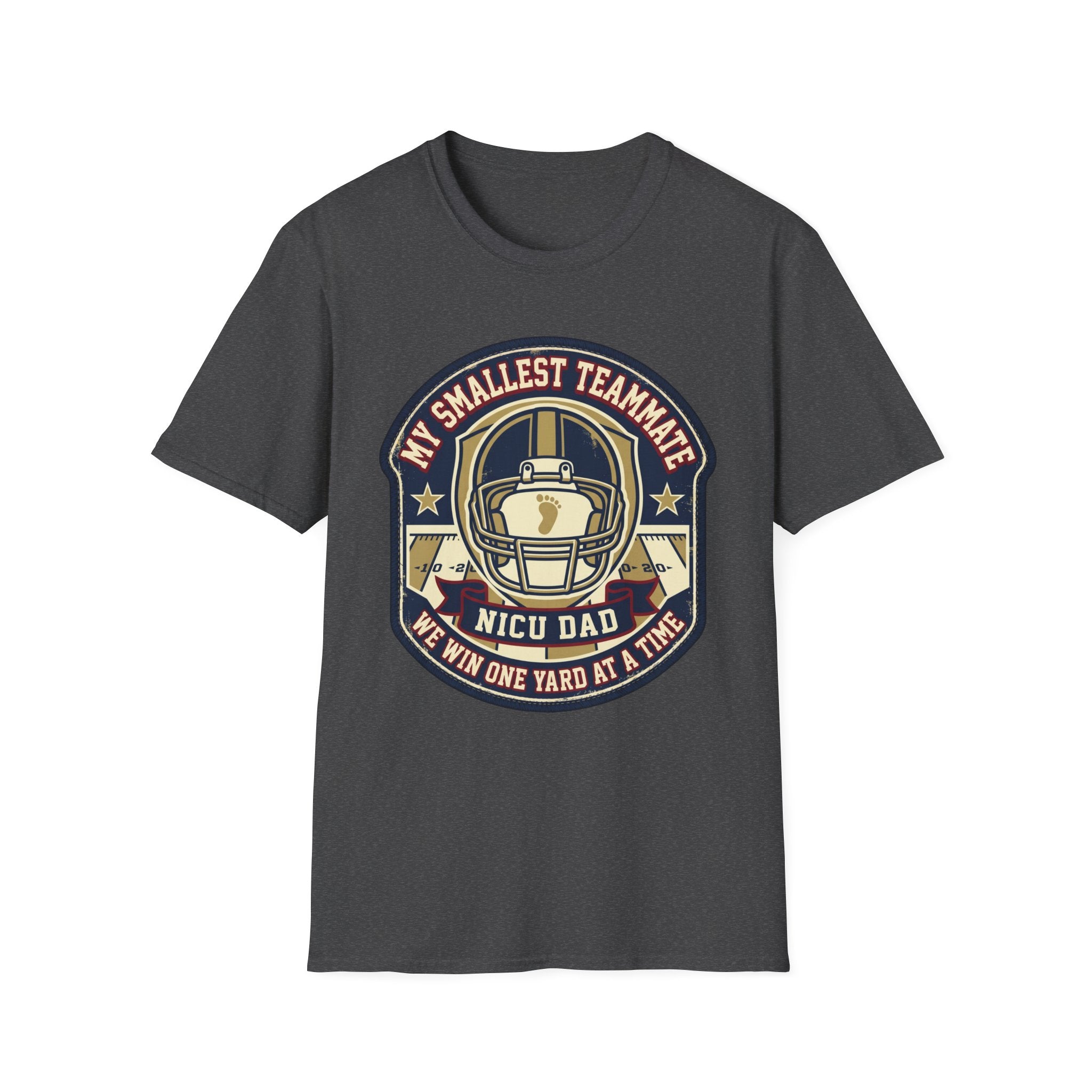 My Smallest Teammate NICU Dad T-Shirt