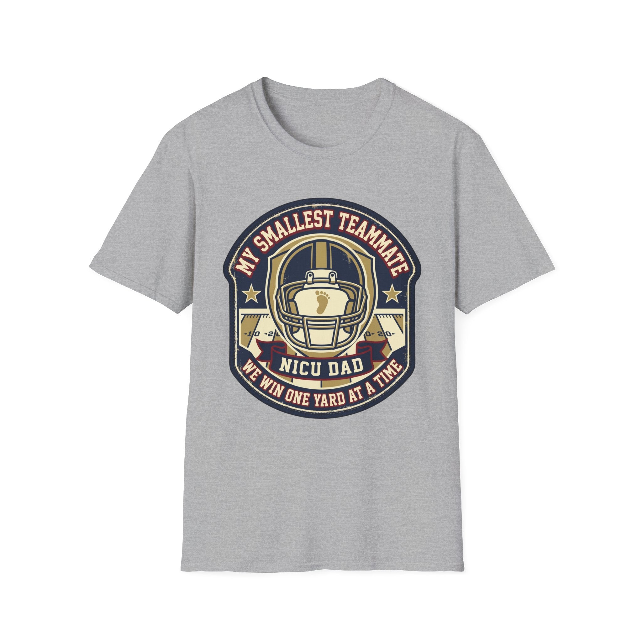 My Smallest Teammate NICU Dad T-Shirt