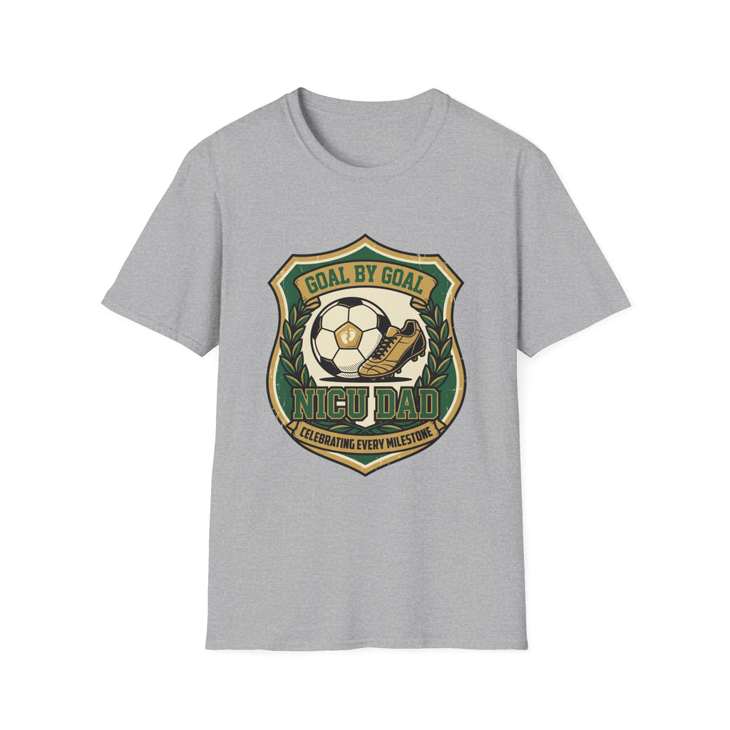 Soccer Badge T‑Shirt – "Goal by Goal" Vintage Football Emblem