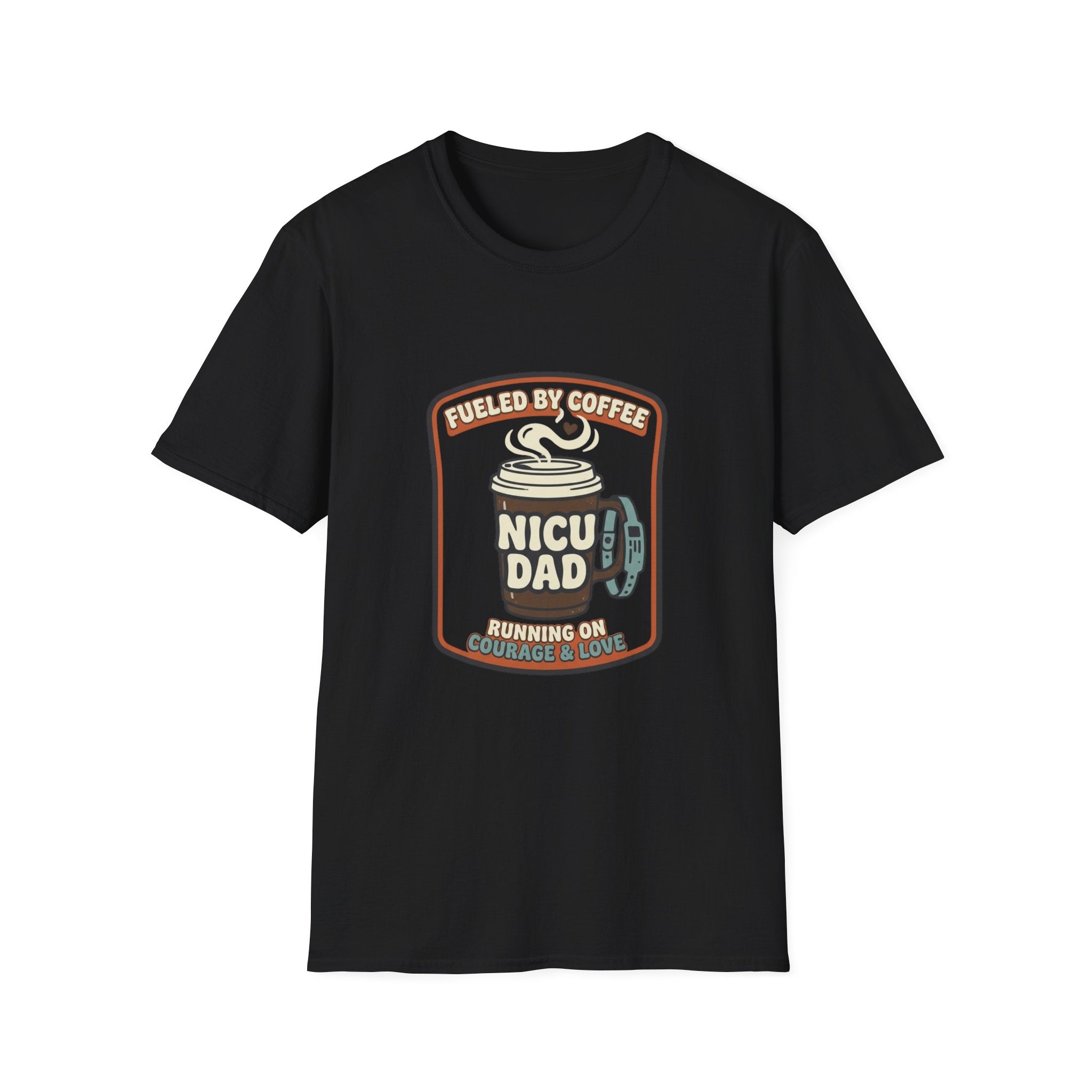 NICU Dad 'Fueled by Coffee' T-Shirt