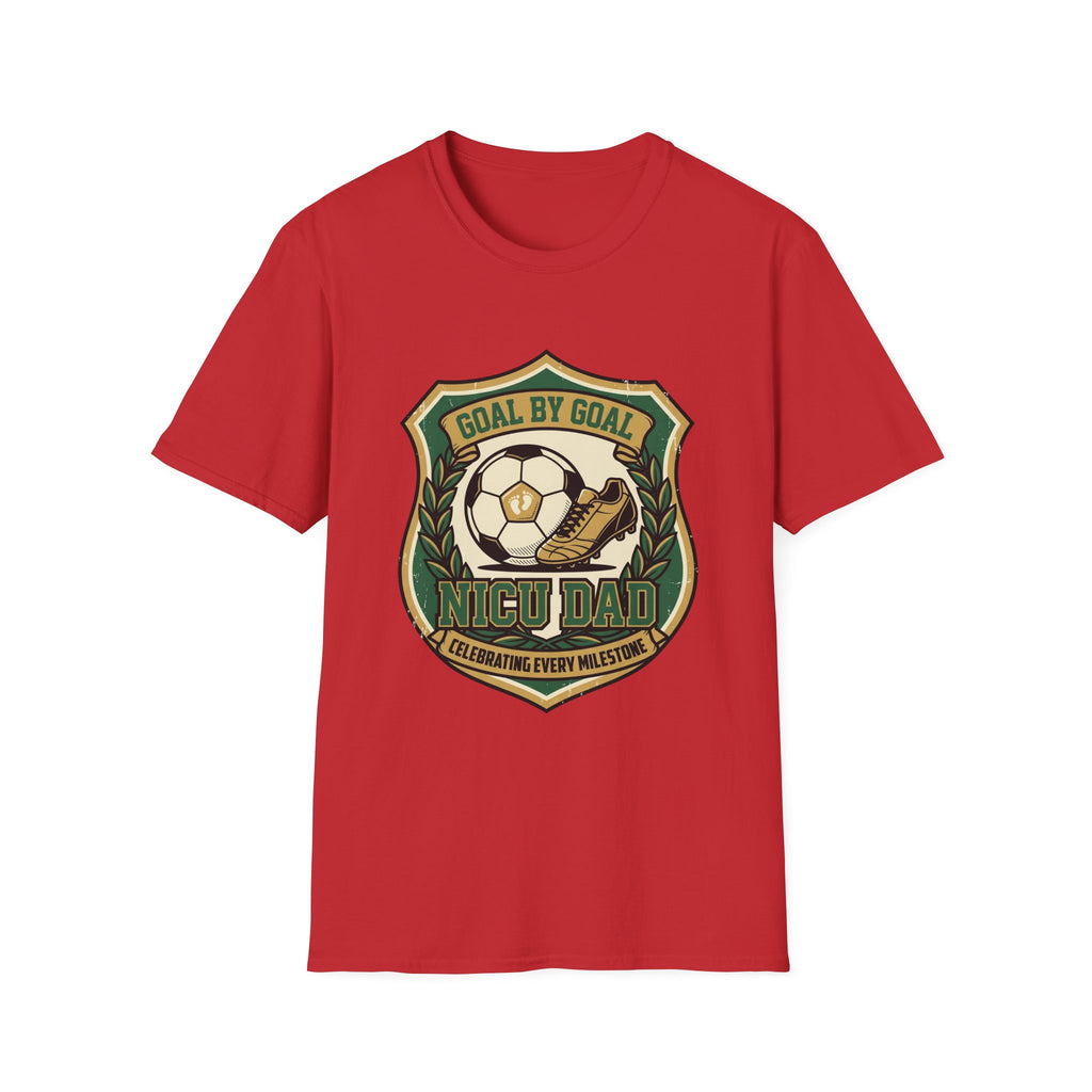 Soccer Badge T‑Shirt – "Goal by Goal" Vintage Football Emblem